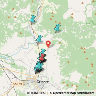 Mappa Via Beneduci, 52100 Arezzo AR, Italia (3.9555)