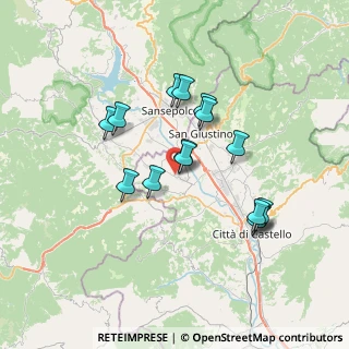 Mappa Località Pistrino di Mezzo, 06010 Citerna PG, Italia (6.39467)