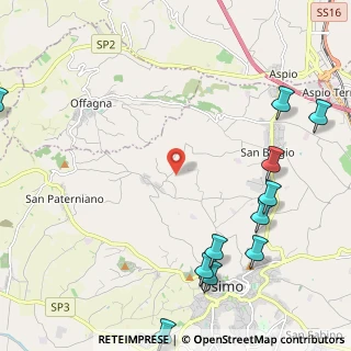 Mappa Via Santo Stefano, 60027 Osimo AN, Italia (3.41846)