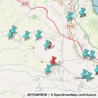Mappa Via Santo Stefano, 60027 Osimo AN, Italia (6.47063)
