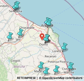 Mappa Via Santo Stefano, 60027 Osimo AN, Italia (18.93571)