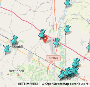 Mappa Via Cá Venturelli, 47032 Santa Maria Nuova FC, Italia (6.034)