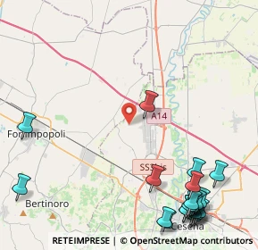 Mappa Via Cá Venturelli, 47032 Santa Maria Nuova FC, Italia (6.481)