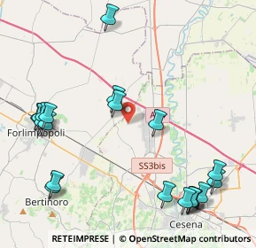 Mappa Via Cá Venturelli, 47032 Santa Maria Nuova FC, Italia (5.4625)