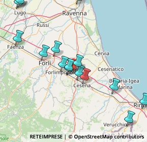 Mappa Via Cá Venturelli, 47032 Santa Maria Nuova FC, Italia (18.78938)