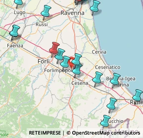 Mappa Via Cá Venturelli, 47032 Santa Maria Nuova FC, Italia (21.8275)