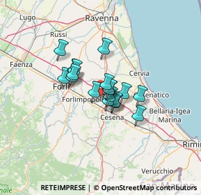 Mappa Via Cá Venturelli, 47032 Santa Maria Nuova FC, Italia (8.11)