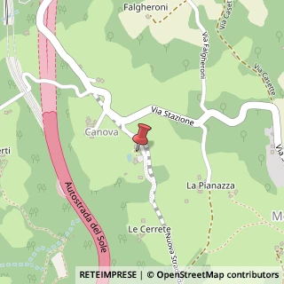 Mappa Via Cerrete, 3, 40048 San Benedetto Val di Sambro, Bologna (Emilia Romagna)