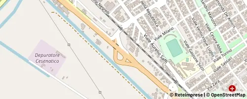 Mappa Cesenatico
