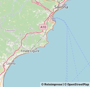 Mappa 17024 Varigotti SV, Italia (8.1505)