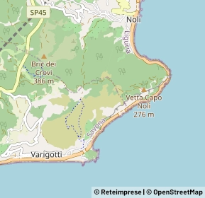Mappa 17024 Noli SV, Italia (1.135)