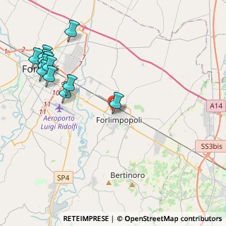 Mappa Via A. dal Fiume, 47034 Forlimpopoli FC, Italia (5.38)