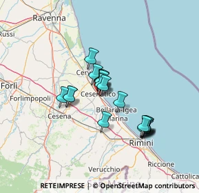 Mappa Strada statale ss, 47042 Cesenatico FC, Italia (10.4165)