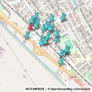 Mappa Strada statale ss, 47042 Cesenatico FC, Italia (0.22222)