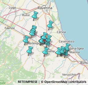 Mappa Via Santa Maria Nuova, 47032 Santa Maria Nuova FC, Italia (10.67667)