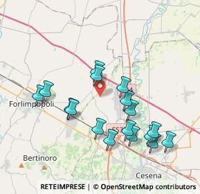 Mappa Via Santa Maria Nuova, 47032 Santa Maria Nuova FC, Italia (3.82824)