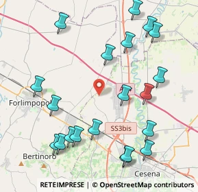 Mappa Via Santa Maria Nuova, 47032 Santa Maria Nuova FC, Italia (4.958)