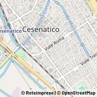 Kaart Cesenatico