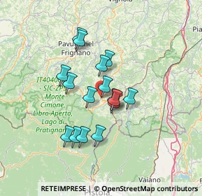 Mappa Via Tre Novembre, 40041 Gaggio montano BO, Italia (10.865)