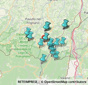 Mappa Via Tre Novembre, 40041 Gaggio montano BO, Italia (9.9855)