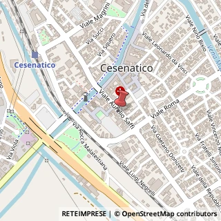 Mappa Via Aurelio Saffi, 40, 47042 Cesenatico, Forlì-Cesena (Emilia Romagna)