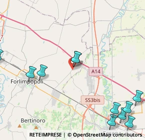 Mappa Via Santa Crusa, 47032 Santa Maria Nuova FC, Italia (6.2)