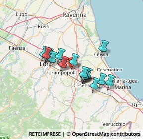 Mappa Via Santa Croce, 47032 Santa Maria Nuova FC, Italia (9.83056)