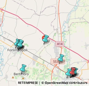 Mappa Via Santa Croce, 47032 Santa Maria Nuova FC, Italia (5.88765)