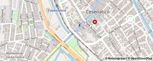 Mappa Cesenatico
