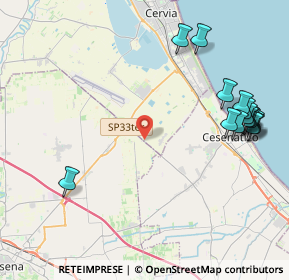 Mappa Montaletto, 48015 Cesena FC, Italia (5.24467)