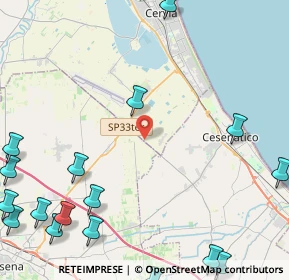 Mappa Montaletto, 48015 Cesena FC, Italia (7.109)