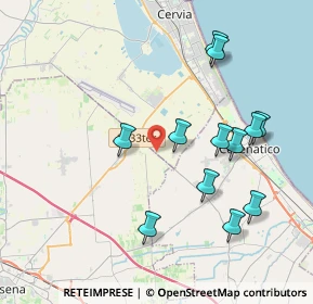 Mappa Montaletto, 48015 Cesena FC, Italia (4.12)