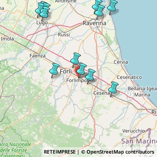 Mappa Via Enrico Berlinguer, 47034 Forlimpopoli FC, Italia (21.04333)