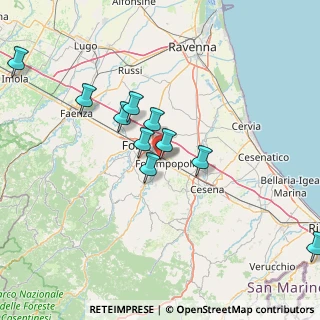 Mappa Via Enrico Berlinguer, 47034 Forlimpopoli FC, Italia (19.94417)