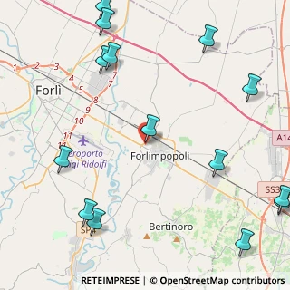 Mappa Via Enrico Berlinguer, 47034 Forlimpopoli FC, Italia (6.315)