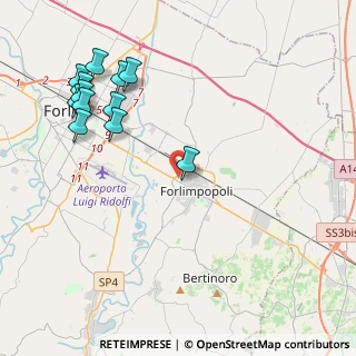 Mappa Via Enrico Berlinguer, 47034 Forlimpopoli FC, Italia (4.99333)