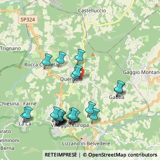 Mappa Via Direttissima, 40042 Lizzano in Belvedere BO, Italia (2.376)