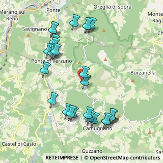 Mappa Località Roncorozzo, 40032 Camugnano BO, Italia (2.2963)