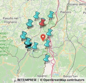 Mappa Località Farnè La Posta, 40032 Camugnano BO, Italia (12.8345)