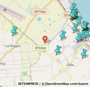 Mappa Via Visdomina, 47042 Cesenatico FC, Italia (3.077)