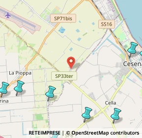 Mappa Via Visdomina, 47042 Cesenatico FC, Italia (3.79818)