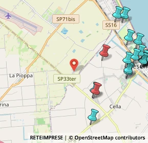 Mappa Via Visdomina, 47042 Cesenatico FC, Italia (3.1395)