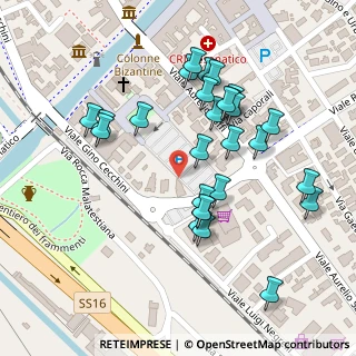 Mappa Largo S. Giacomo, 47042 Cesenatico FC, Italia (0.11111)