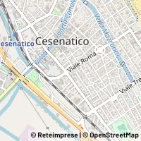 Mapa Cesenatico
