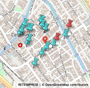 Mappa Viale Renato Serra, 47042 Cesenatico FC, Italia (0.206)