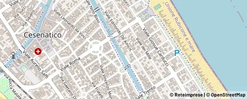 Mappa Cesenatico