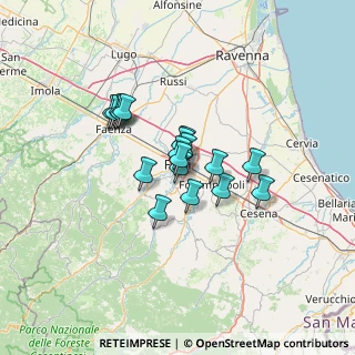 Mappa Via Ugo la Malfa, 47121 Forlì FC, Italia (9.16056)