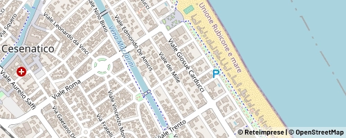 Mappa Cesenatico