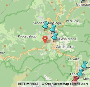 Mappa Via Isolalunga, 41027 Pievepelago MO, Italia (3.62083)