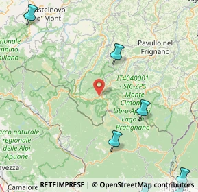 Mappa Via Isolalunga, 41027 Pievepelago MO, Italia (34.55)